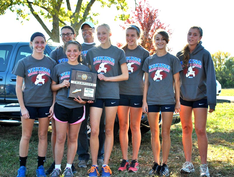 Girls cross country heads to state