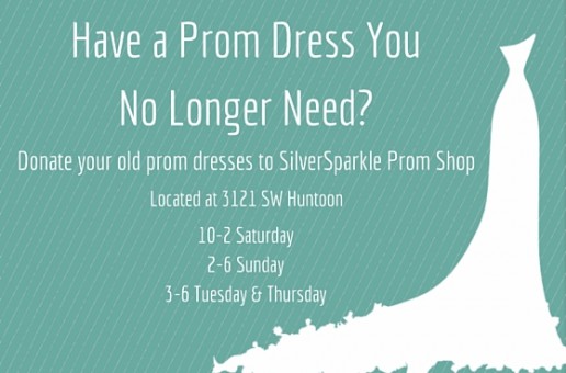 SilverSparkle helps those needing prom dresses
