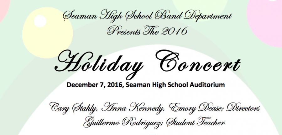 Holiday Band Concert Live Stream