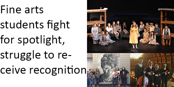Fine arts students fight for spotlight, struggle to receive recognition