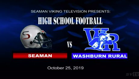 Seaman vs Washburn Rural Football (Senior Night)